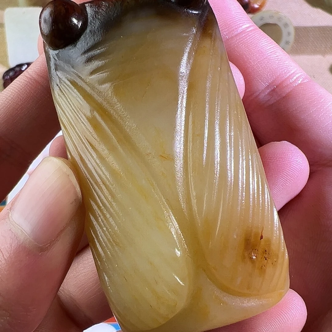 三***堂和田玉未镶嵌挂件