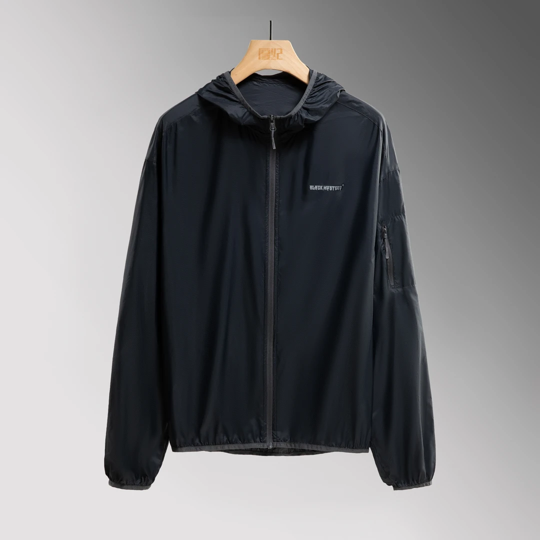 【BlackMystery】深涧 夏季轻薄防晒可折叠多功能时尚随身外套 5009