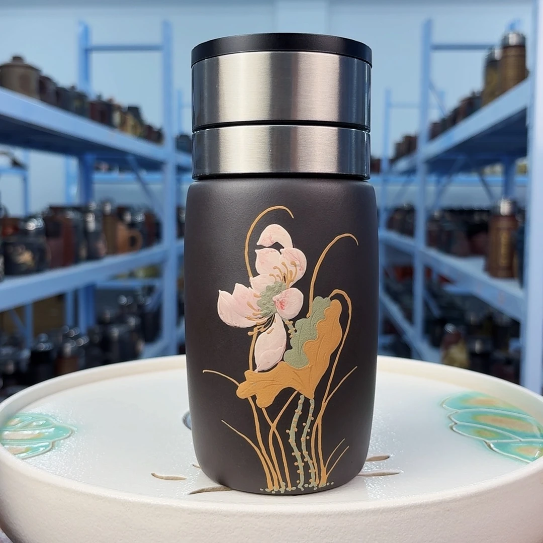 宜兴原矿紫砂杯子