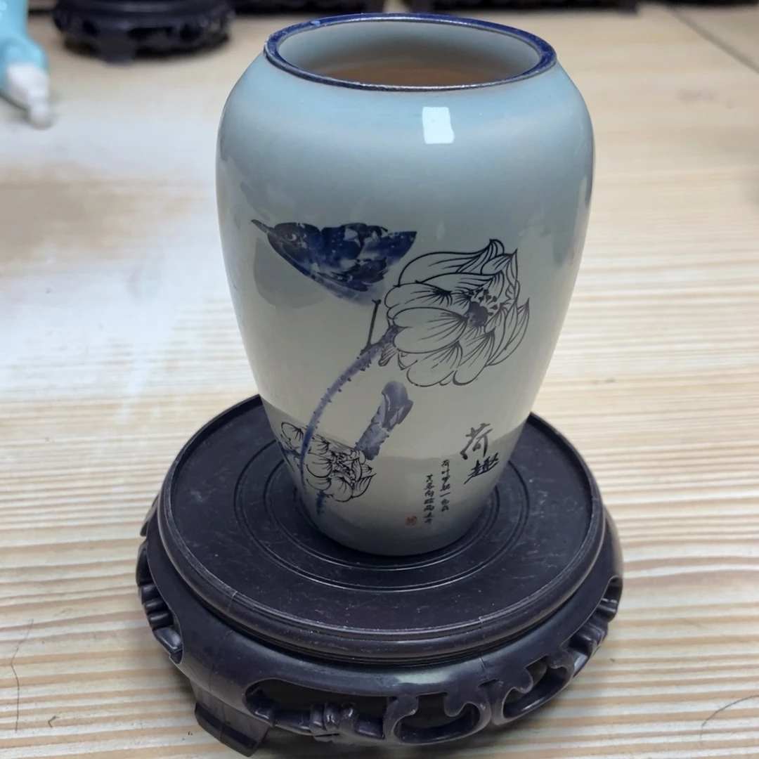 瓷片陶瓷花盆陶瓷艺术