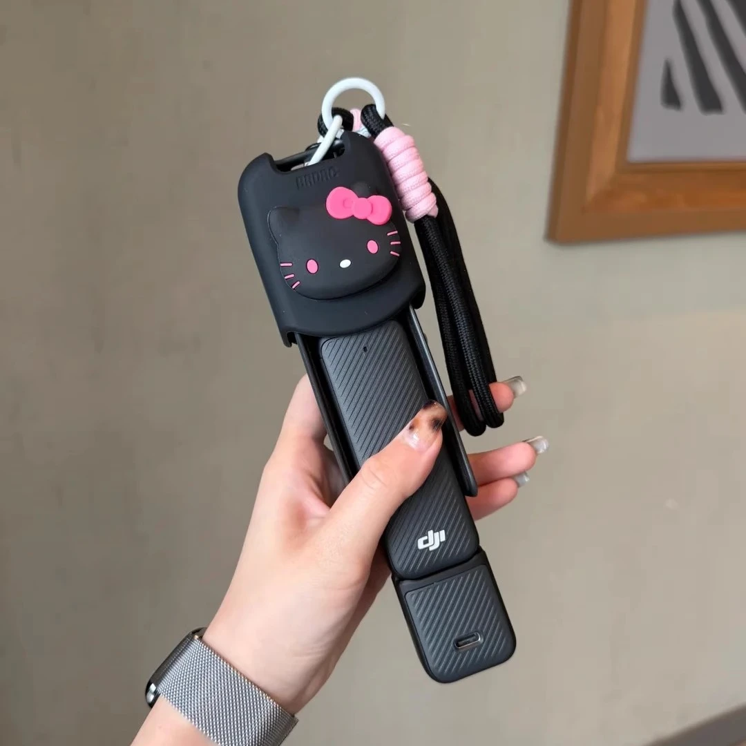 kitty大疆pocket3保护壳相机挂绳防摔镜头保护套配件相机口袋收纳