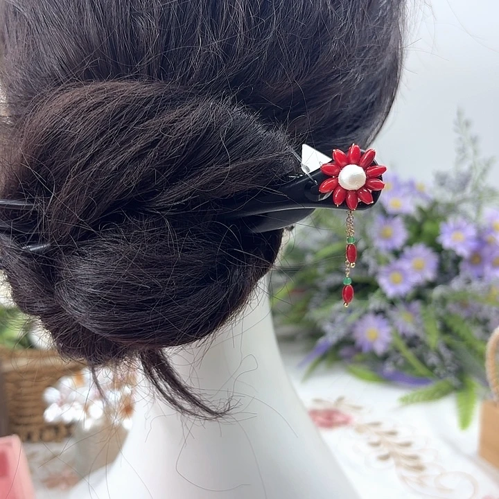 未镶嵌发饰淡水珍珠