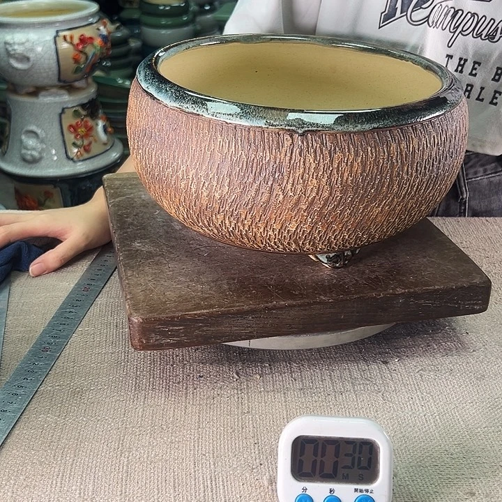 泳坤堂石湾盆陶瓷