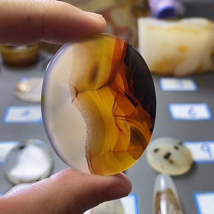 玛瑙/玉髓未镶嵌珠宝半成品148