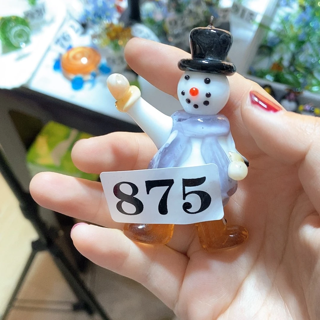 琉璃手工艺品海*875雪人