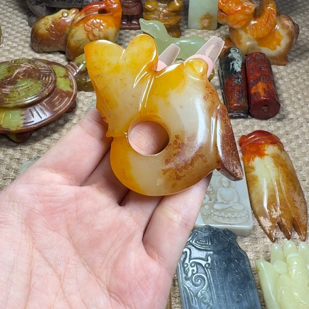 吊坠白玉菩提挂件