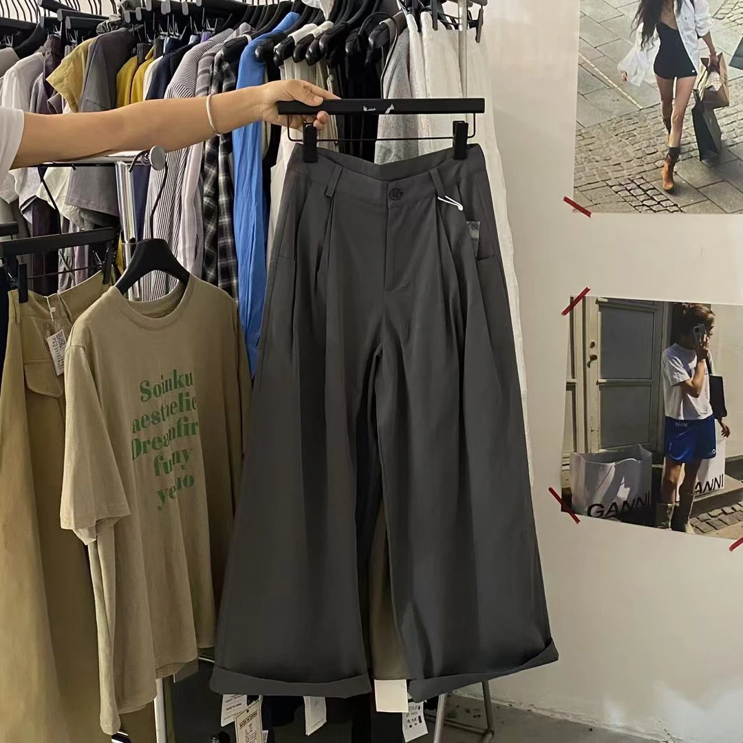 【ARONG阿荣家】裤子00850-灰色-SML