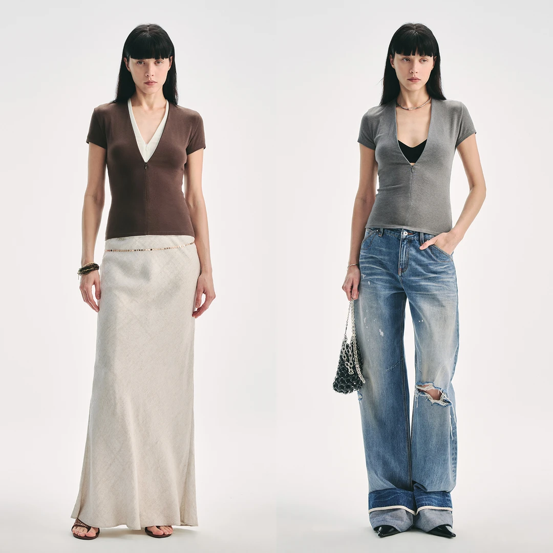 付智恩 松弛时光 女装夏款T恤透气