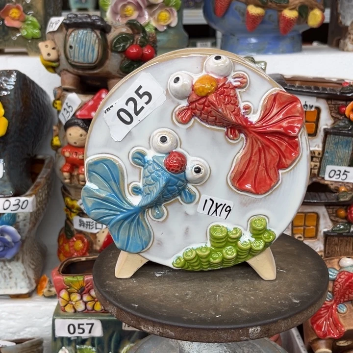 紫砂花盆粗陶材质多肉花盆