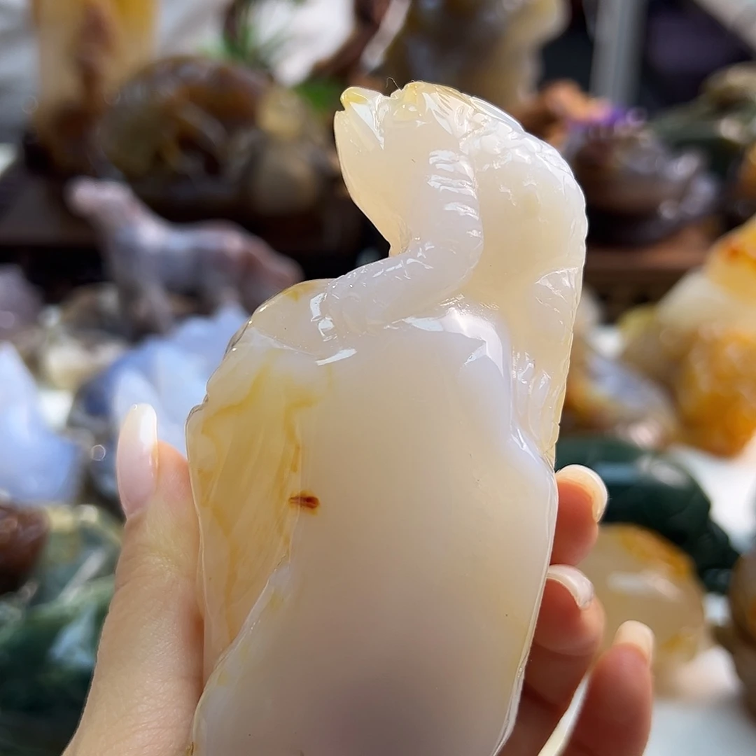 玛瑙/玉髓未镶嵌颈饰