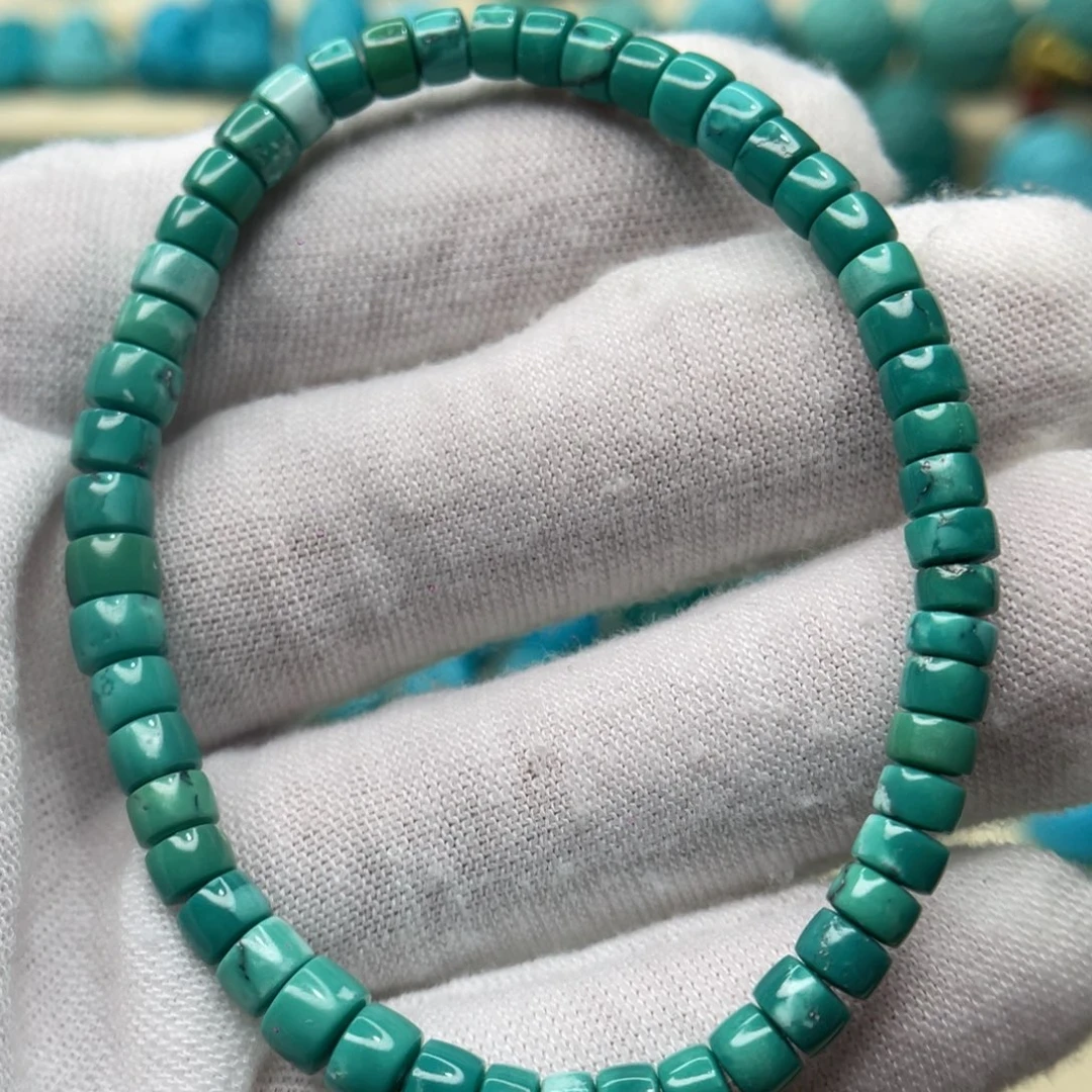 绿松石未镶嵌颈饰卡4.6