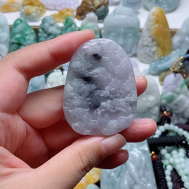 吊坠(不含链)未镶嵌翡翠1