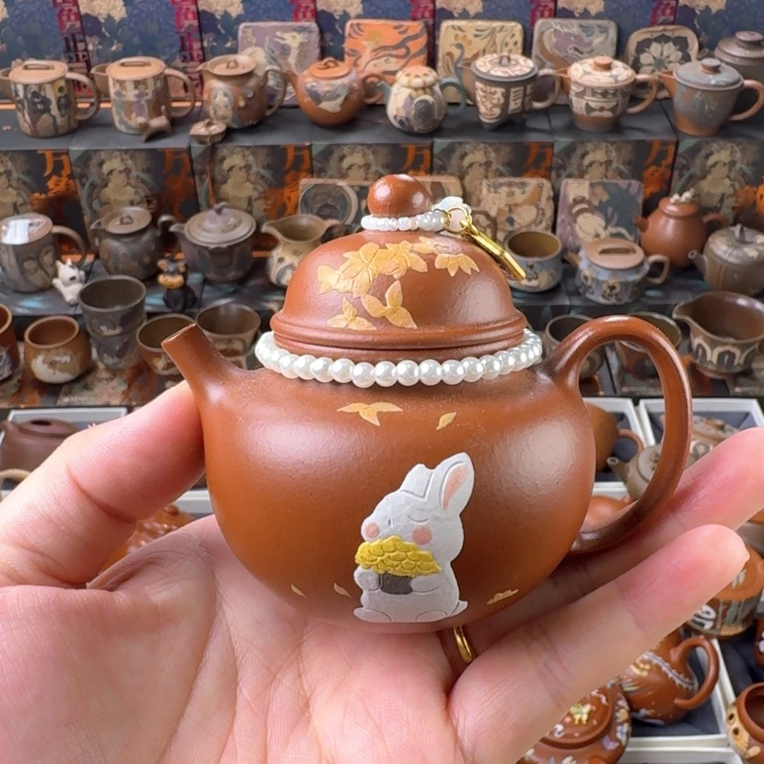 茶壶紫砂125cc原矿精工半手