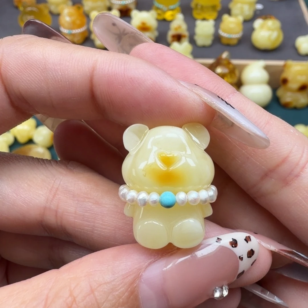 琥珀未镶嵌裸石蜜蜡