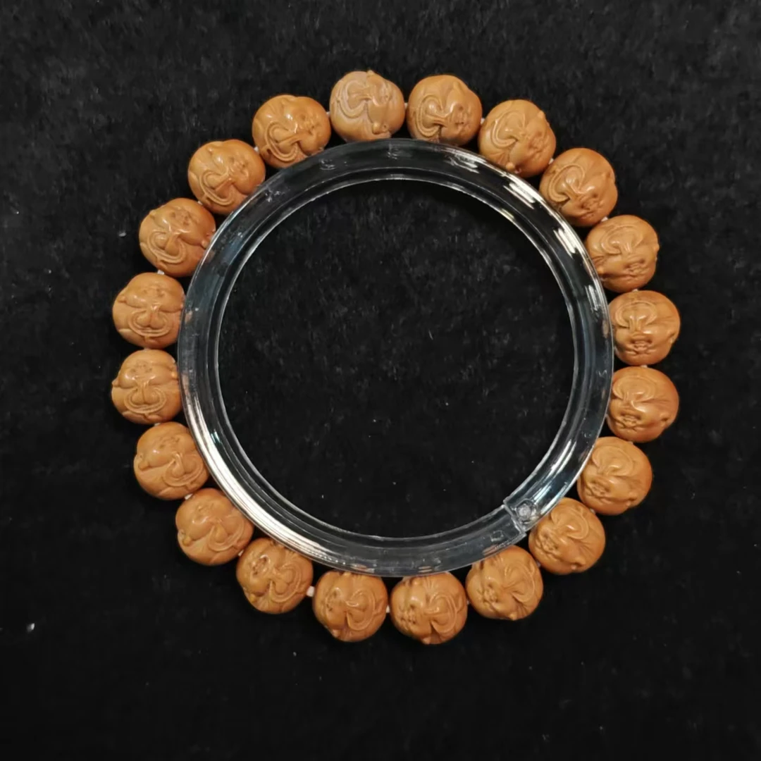 【D709】“小笑佛”猴头雕刻手串10mm左右凤仙料猴头核桃细节刻画