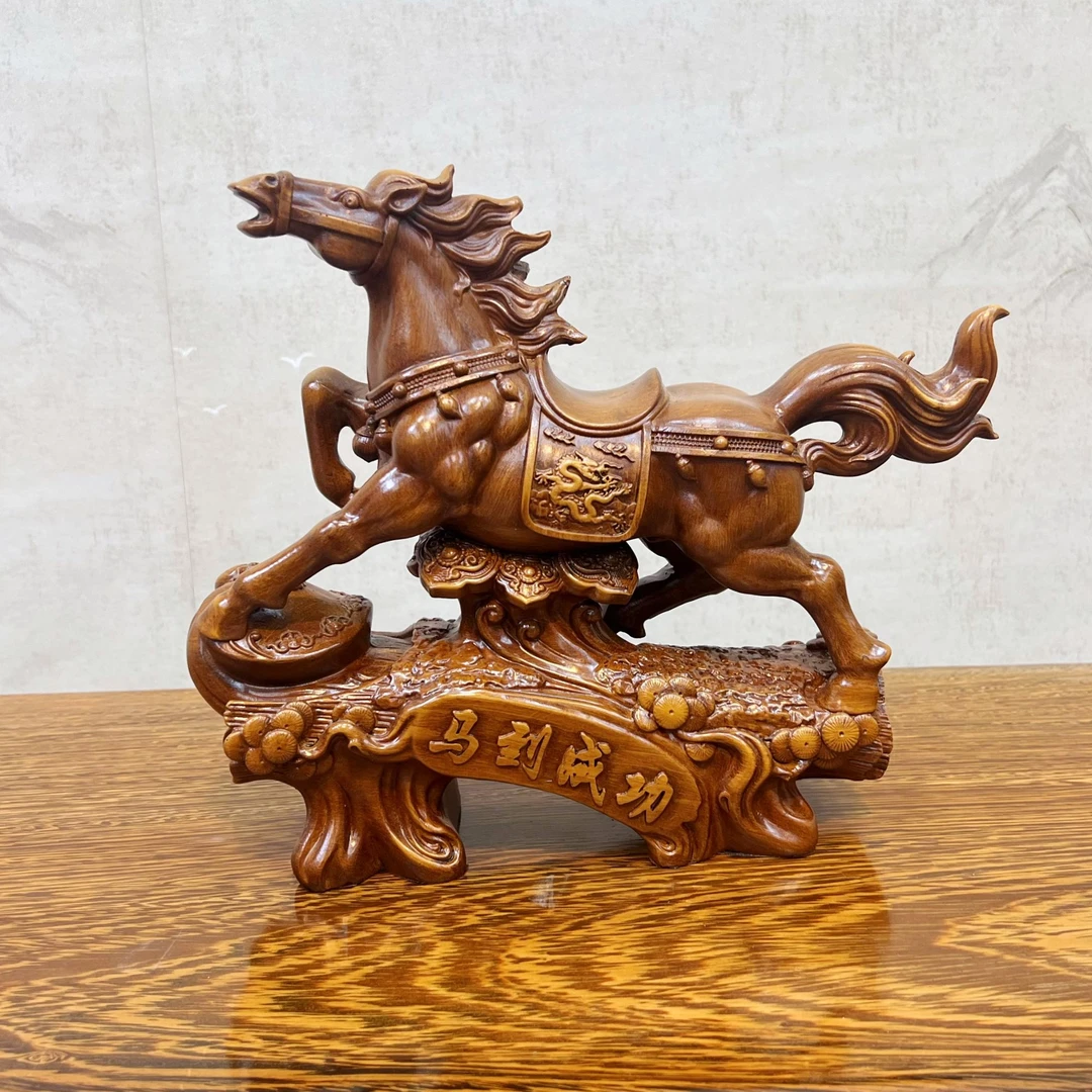 【马到成功】新款马前台办公室开业家居摆件