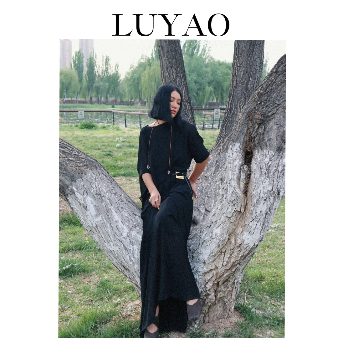 【LUYAO.录垚原创】“夜色”-连衣裙