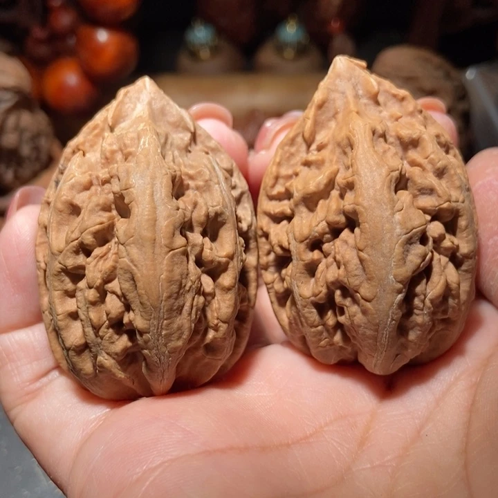 把件文玩核桃东北楸子小雪272