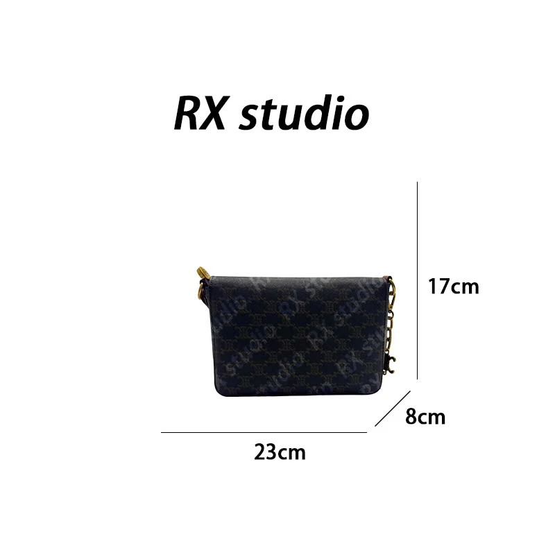 【南沙瑞熙】QYX-9959-棕色-轻奢小众设计感时尚百搭女士包包