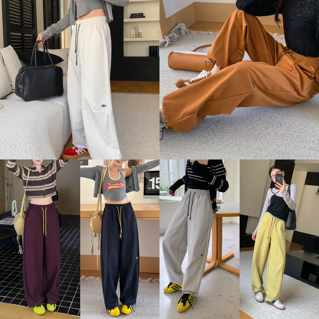 721女装休闲裤显瘦百搭薄款宽松垂感夏季束脚裤