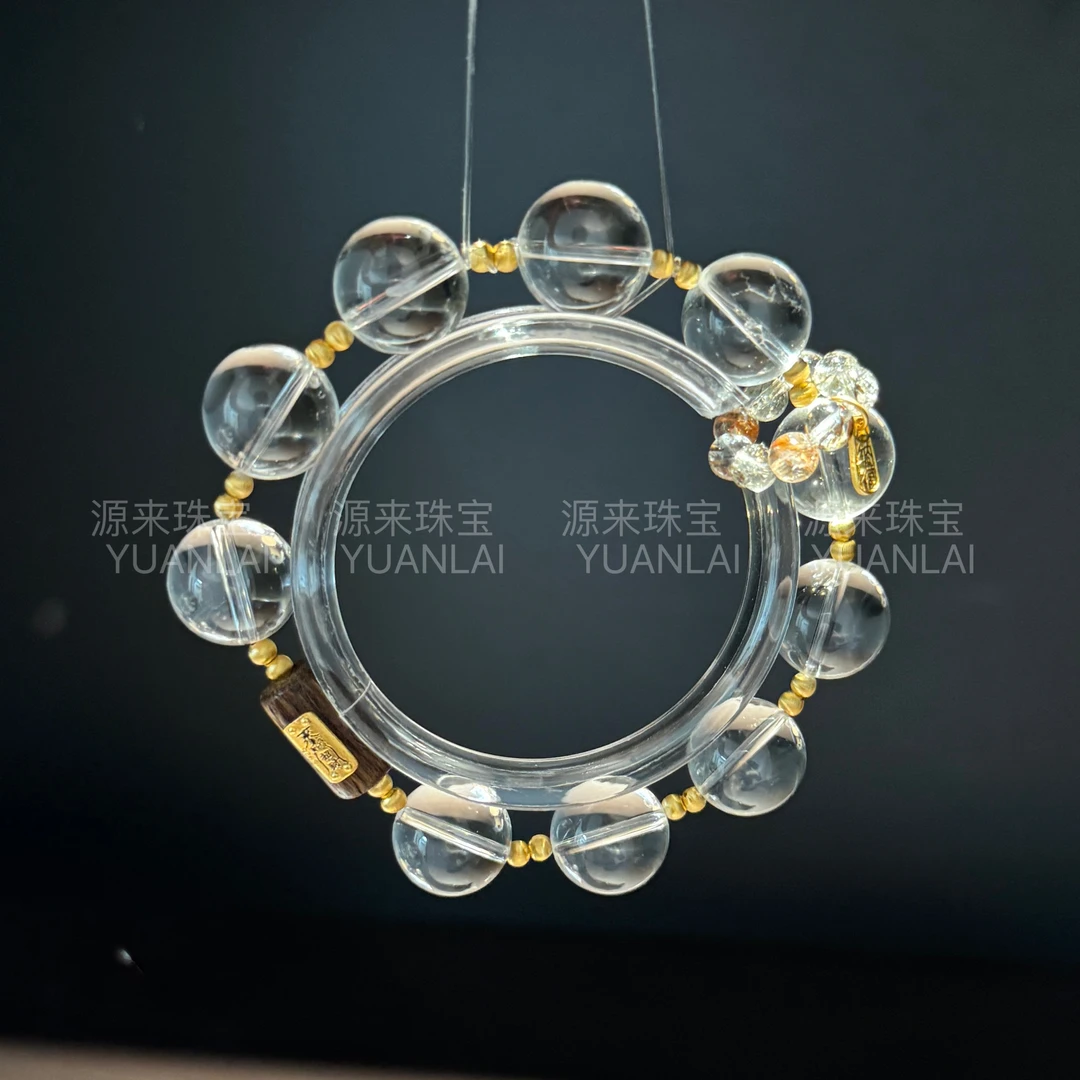 D*清冷雅致*天然白水晶手串D3-1