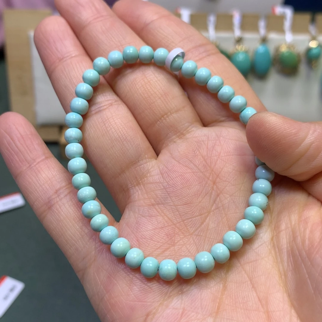 绿松石手串未镶嵌