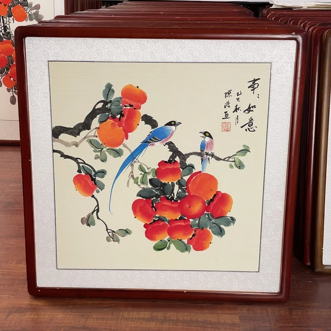 国画带框尺寸63*63厘米
