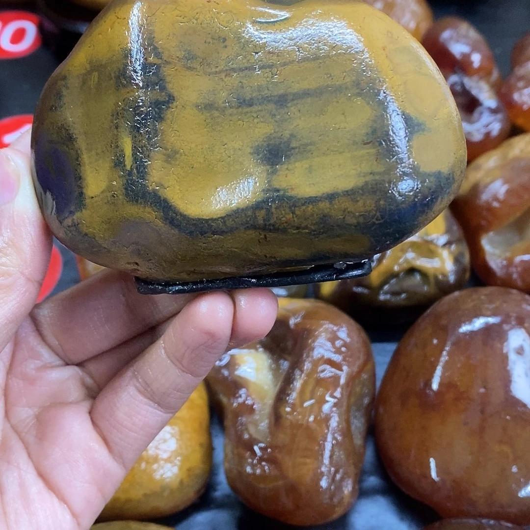 玛瑙/玉髓未镶嵌手把件