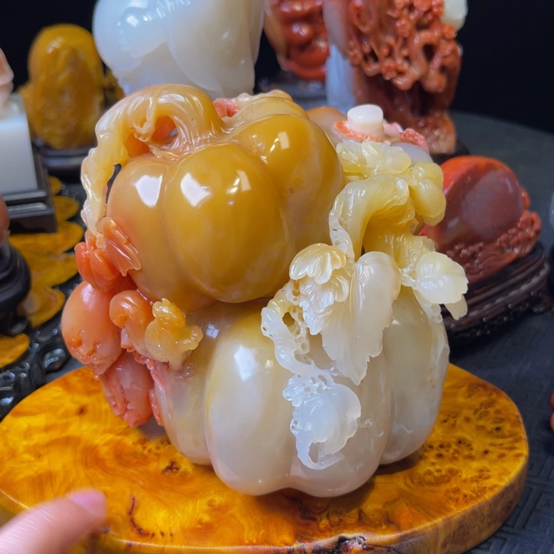 寿山石淸**房寿山石雕刻