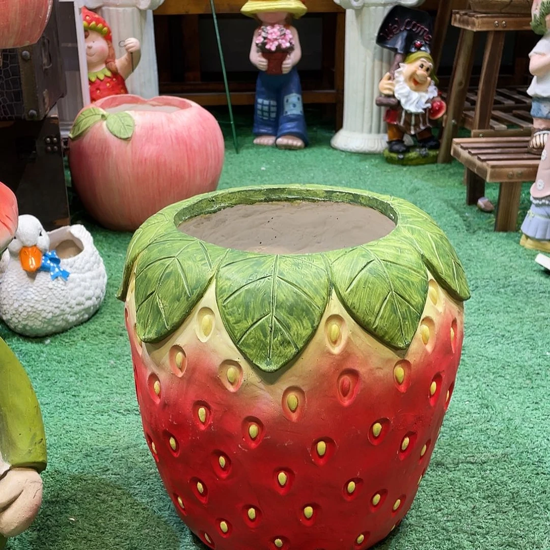 摆件花园摆件红红火火