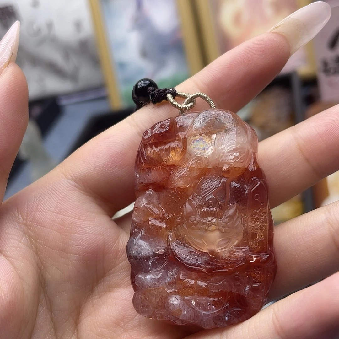 颈饰未镶嵌水晶天然