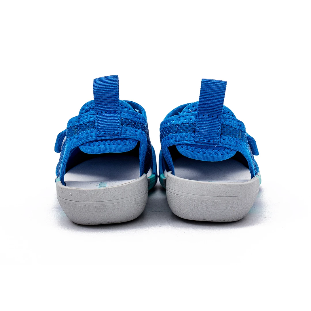 2025年夏季新款男女童休闲透气沙滩鞋儿童包头凉鞋潮