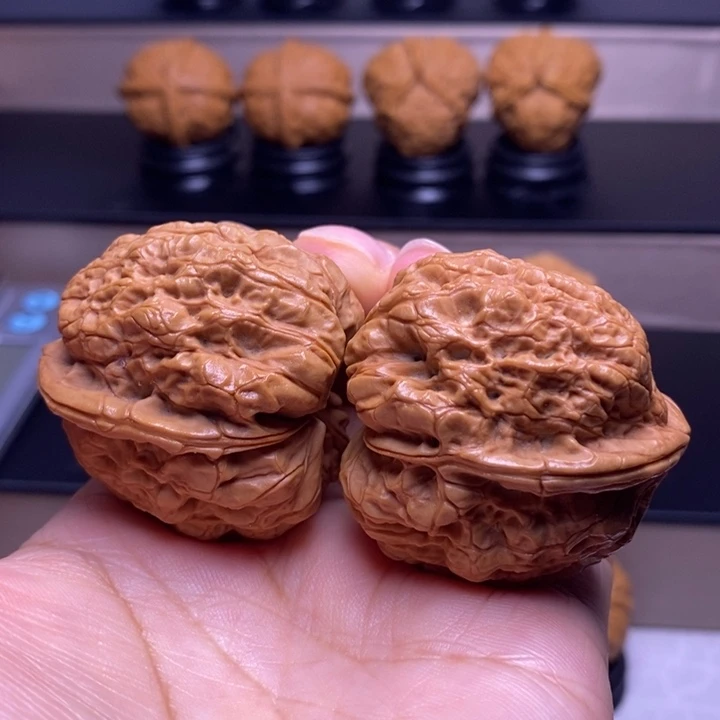 把件文玩核桃霸王蟾疙瘩包34