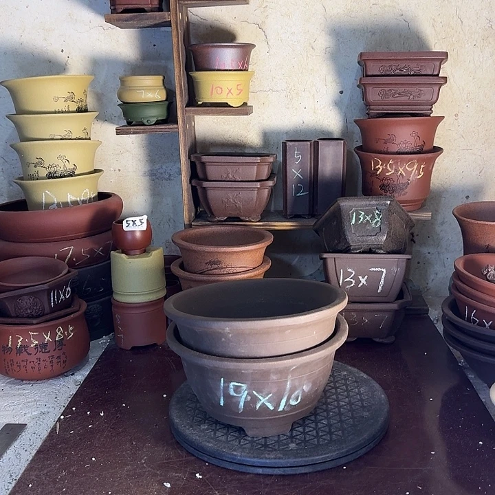 宜兴市紫砂花盆手工制作