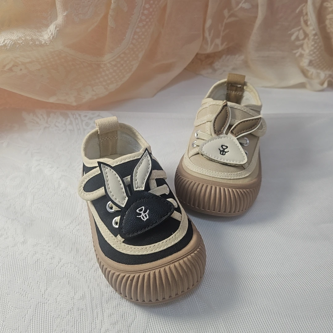 幼童休闲透气百搭软底帆布鞋春秋幼儿小童鞋子童鞋宝宝儿童防滑