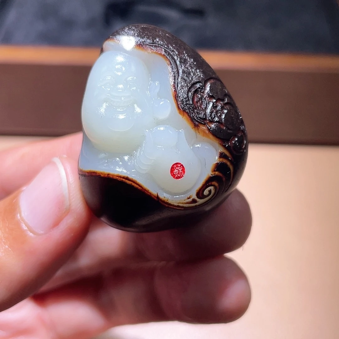 和田玉颈饰未镶嵌A7