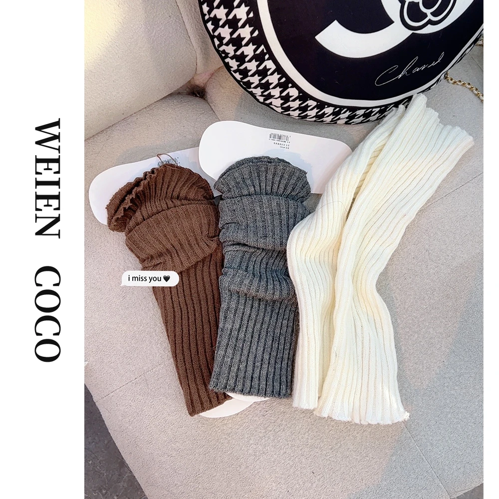 【薇恩COCO】时尚保暖袜套百搭青春活力袜套W3219