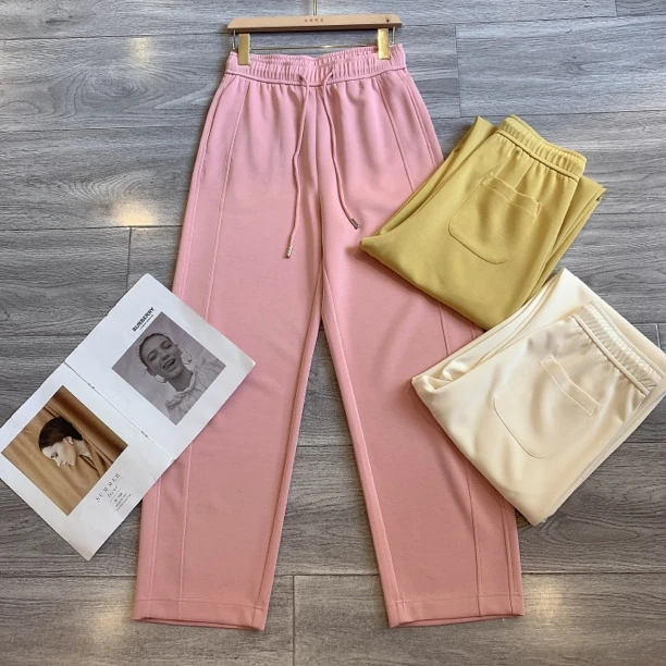 红姐严选2025春夏显瘦舒服香蕉蛋白裤30369