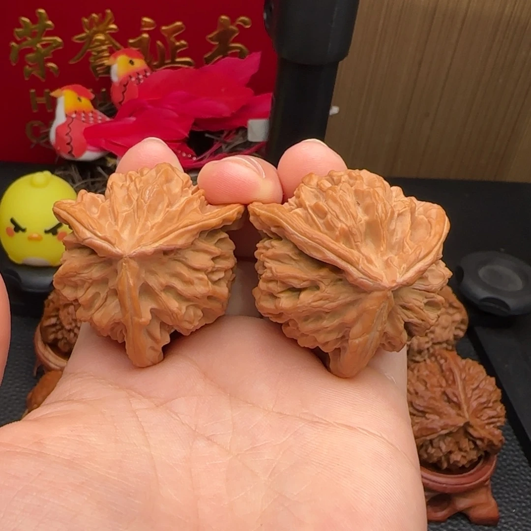 把件文玩核桃秦闷三棱 38尺寸