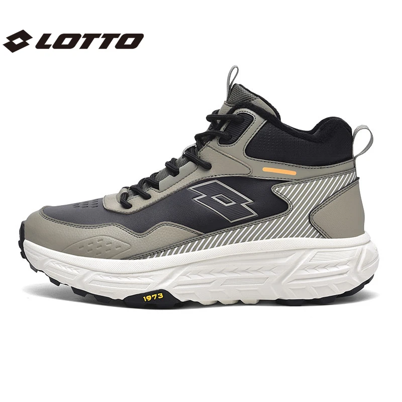 LOTTO乐途冬季情侣加绒高帮户外休闲运动鞋1059