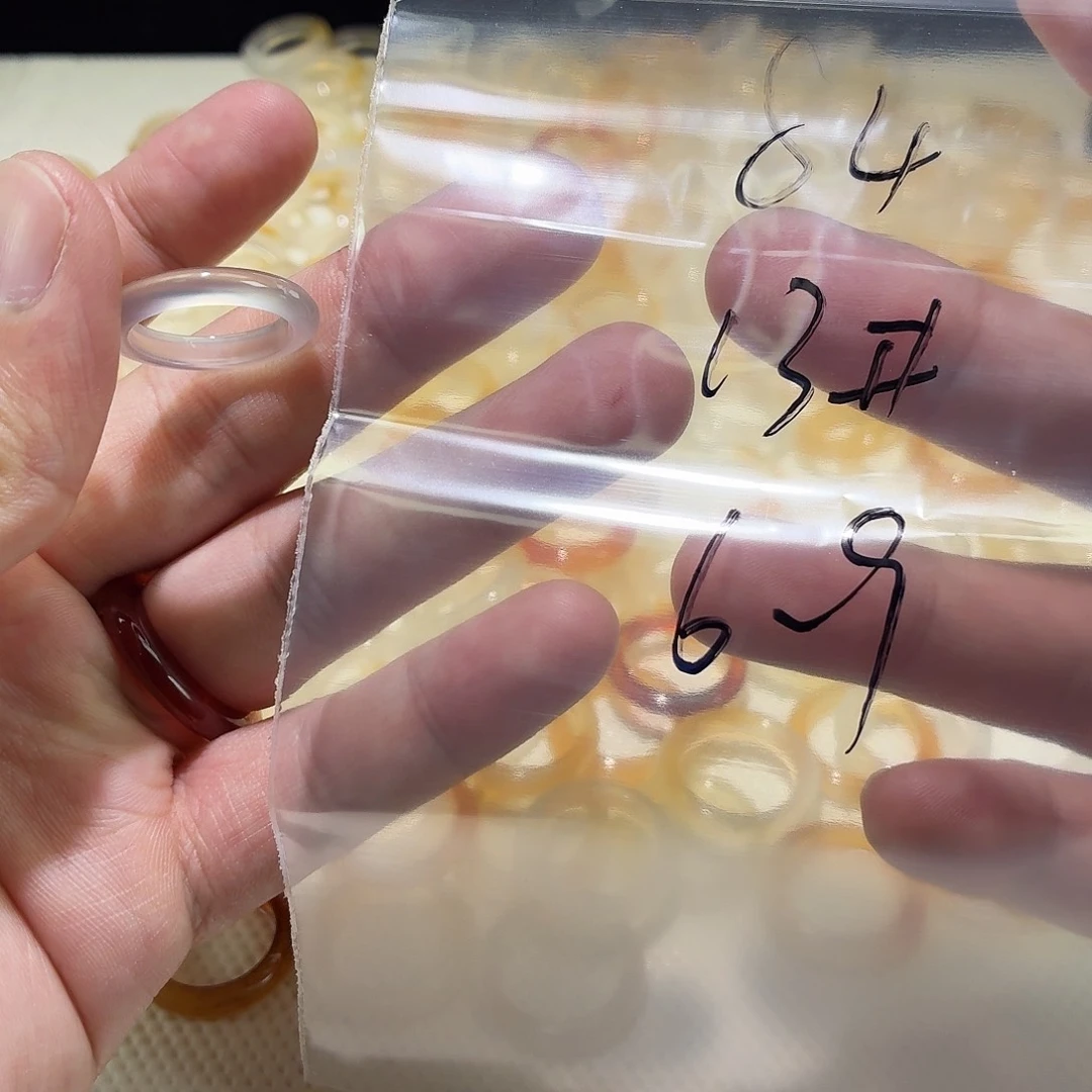 ****玛瑙/玉髓未镶嵌戒指84