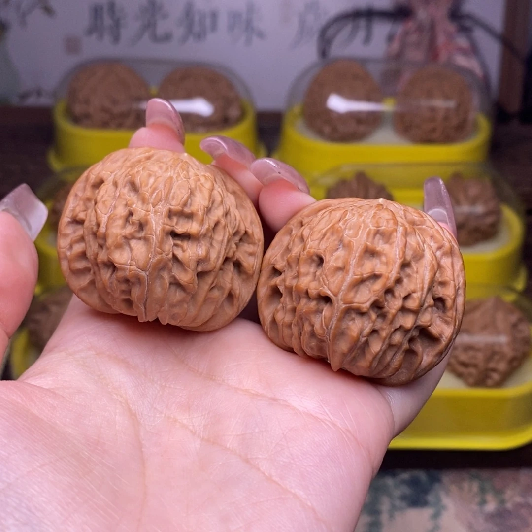 文玩核桃把件高*物全品41尺山地磨盘同树果
