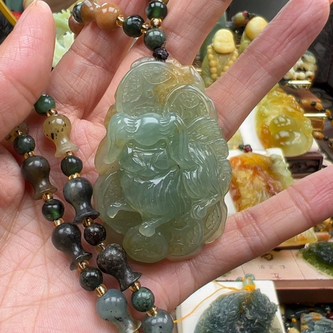 林***金岫玉未镶嵌挂件挂件