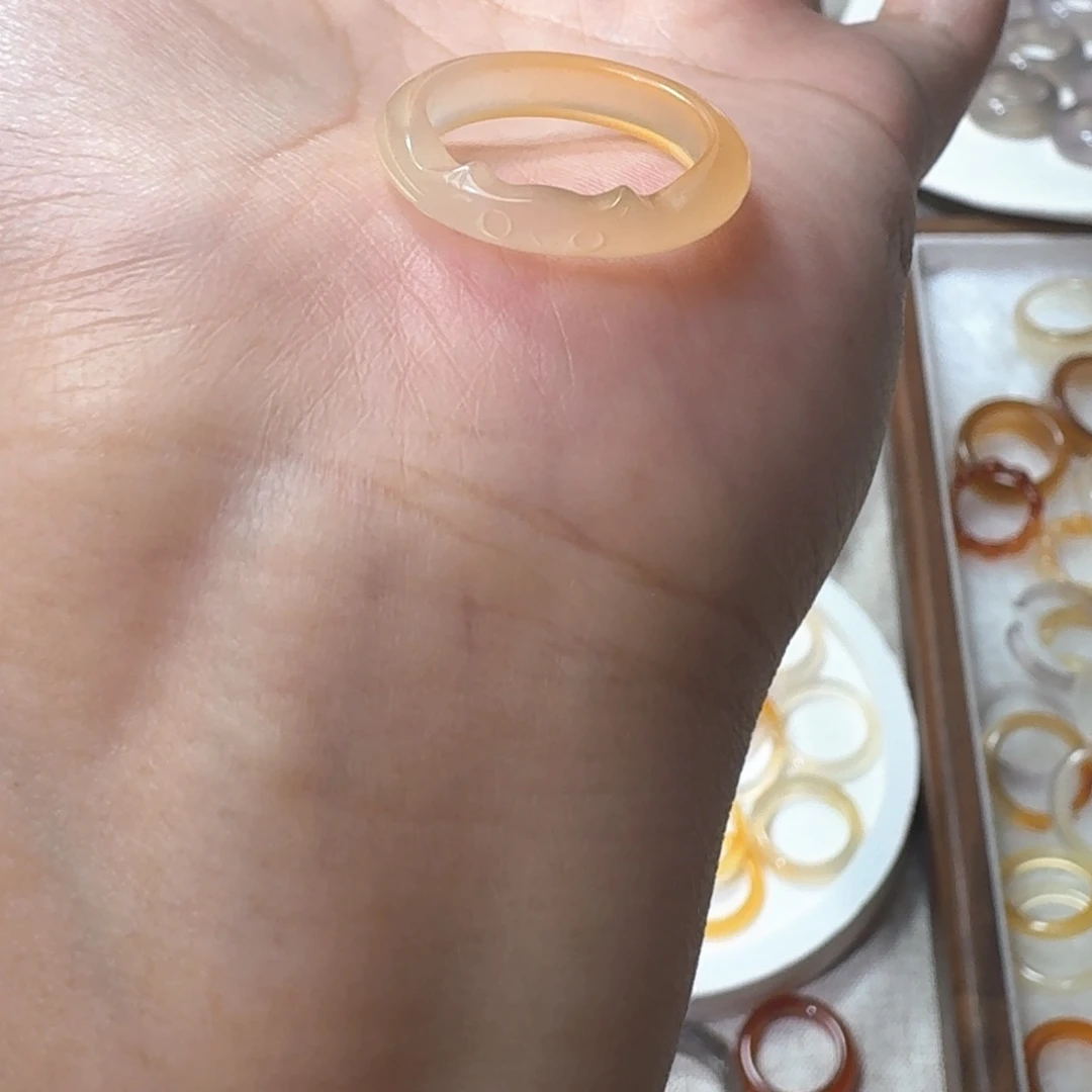 未镶嵌戒指玛瑙/玉髓477港 16