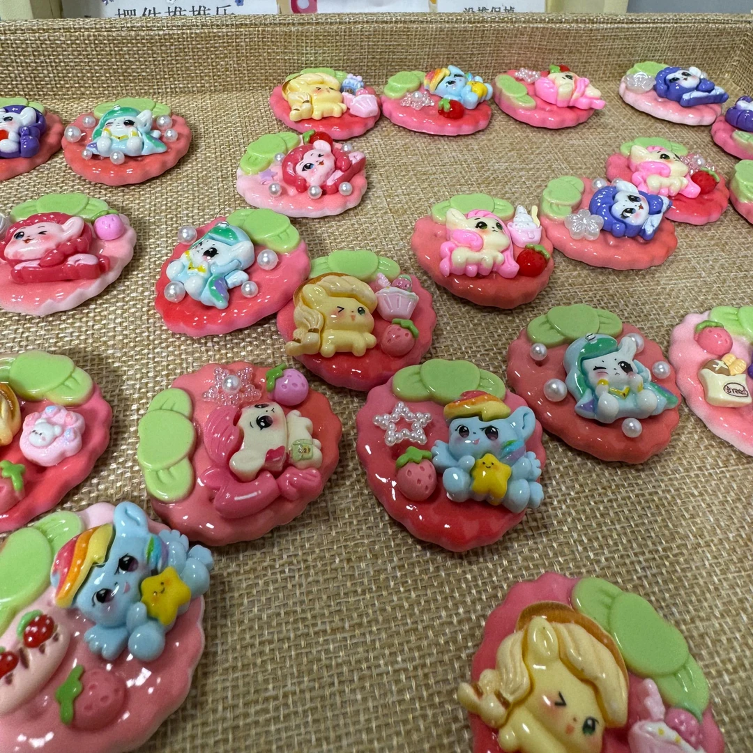 萌粒纯手工DIY冰箱贴