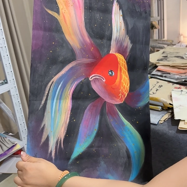 尚谷里商贸 画心一张