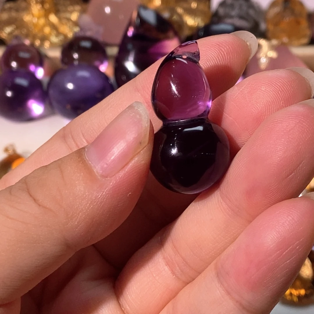 颈饰未镶嵌水晶天然水晶吊坠