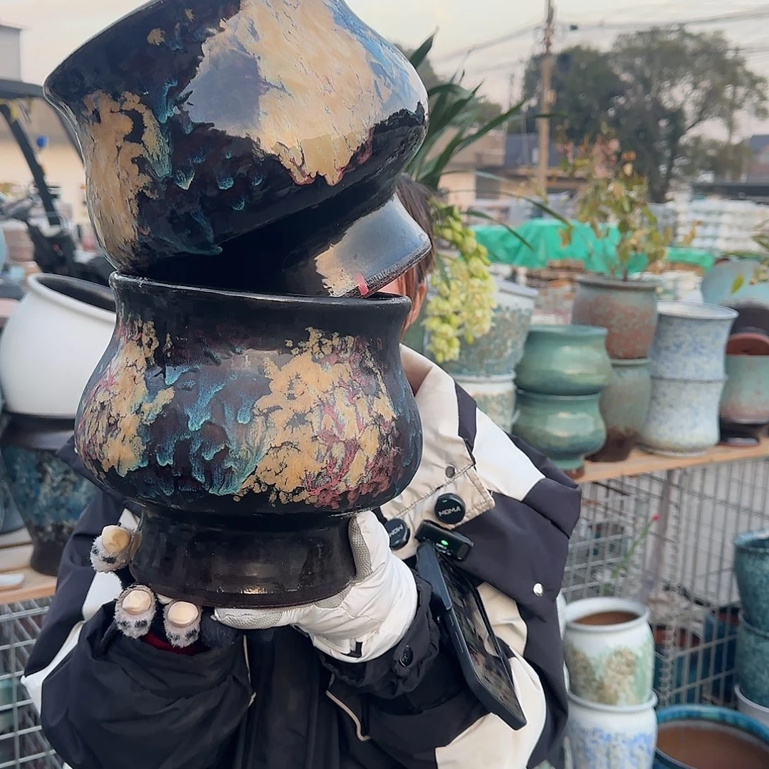 王嫂花盆1228-313高20口19