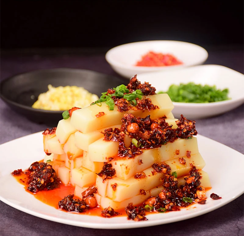 纯手工米豆腐免运费米凉粉湖南贵州湘西特产凉拌特色小吃