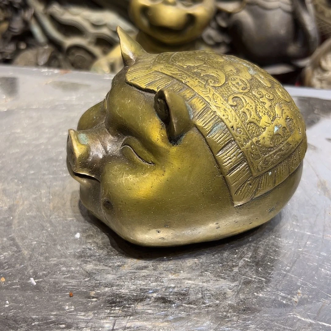 黄铜摆件，文房摆件工艺品